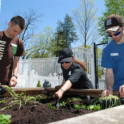 Jackie Ehlert-Mercer and Founders of the Havemeyer Edible Garden (HEF) and Bee Hives Endowment